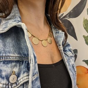 Madewell Gold Coin Necklace
